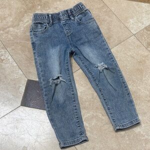 Little bipsy distressed denim